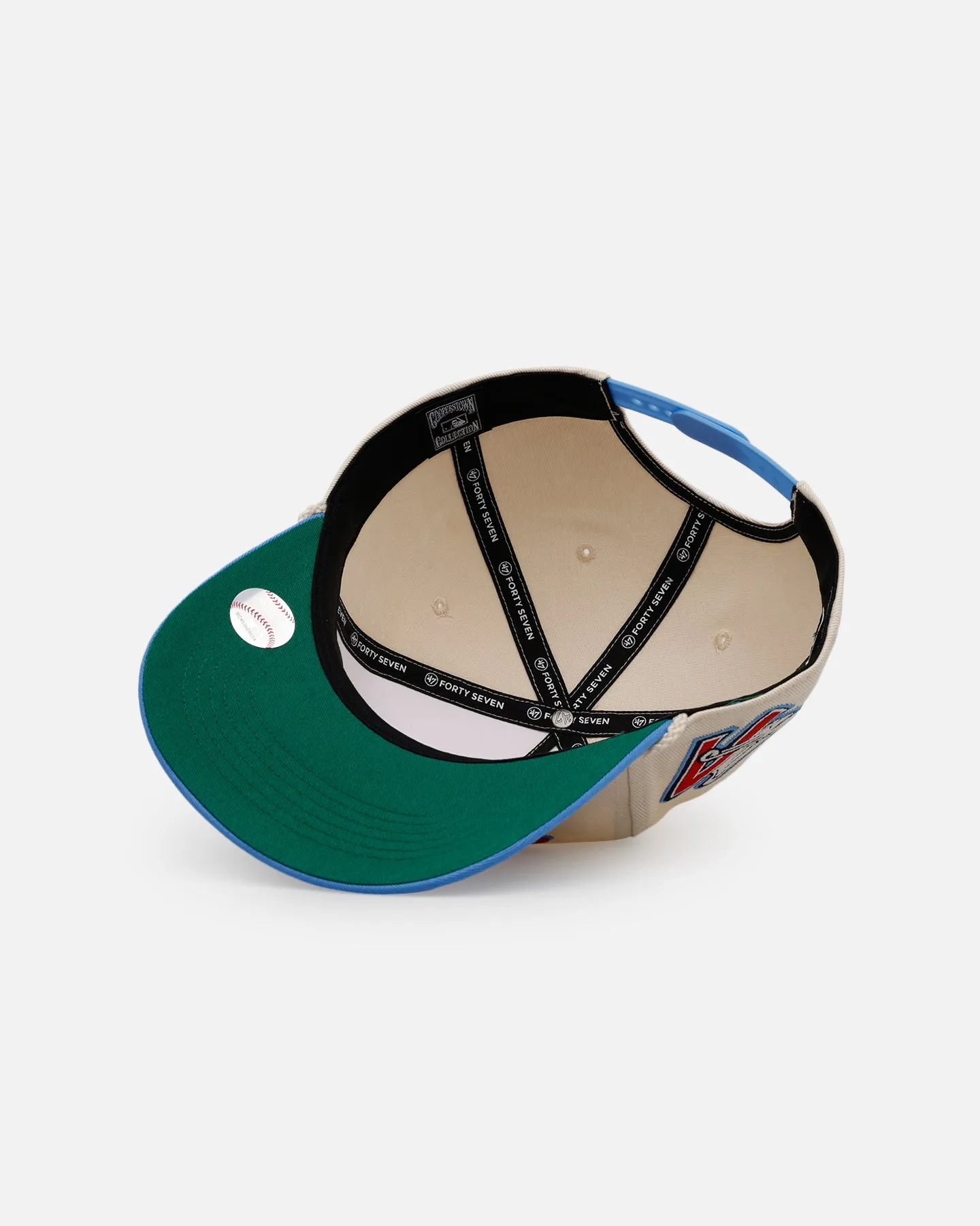 47 Brand Anaheim Angels 'MLB Opening Day' Script Hitch Snapback Natural