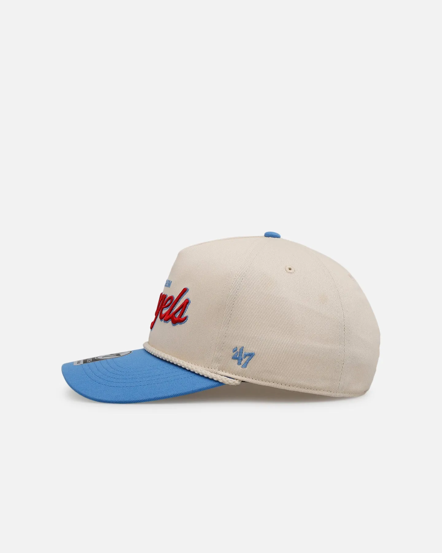 47 Brand Anaheim Angels 'MLB Opening Day' Script Hitch Snapback Natural