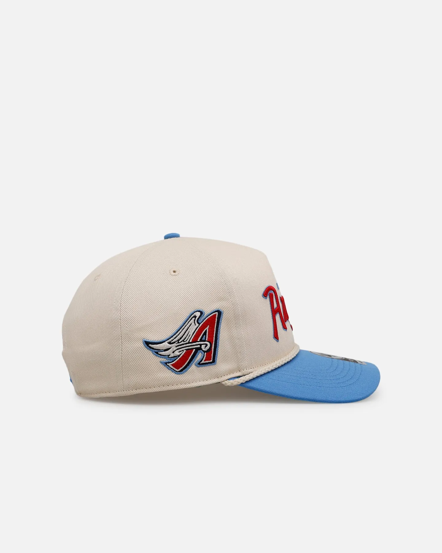 47 Brand Anaheim Angels 'MLB Opening Day' Script Hitch Snapback Natural