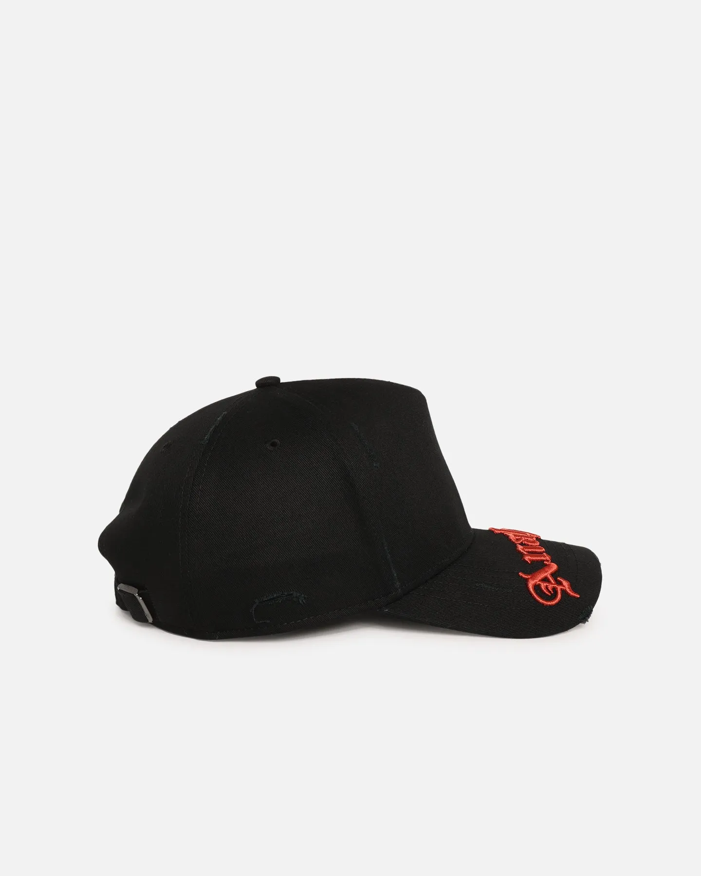 47 Brand Anaheim Ducks 'Destruct Gothic Visor' 47 Offside Strapback Black/Black