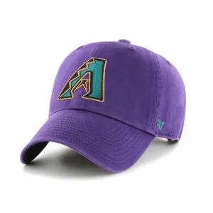 47 Brand Arizona Diamondbacks 1998 Cleanup Adjustable Hat - Purple