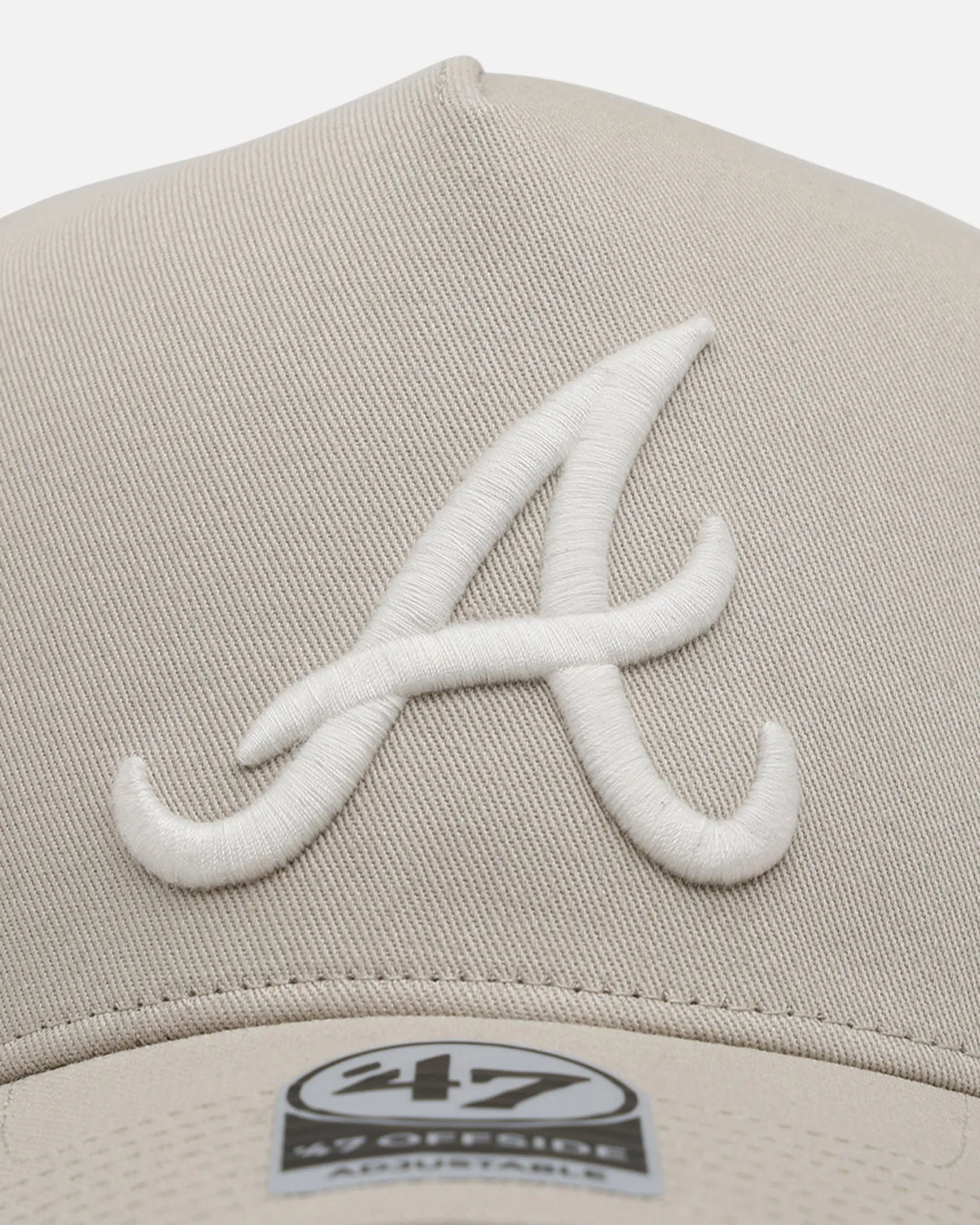 47 Brand Atlanta Braves 'Contemporary Basics' Offside DT Snapback Tan