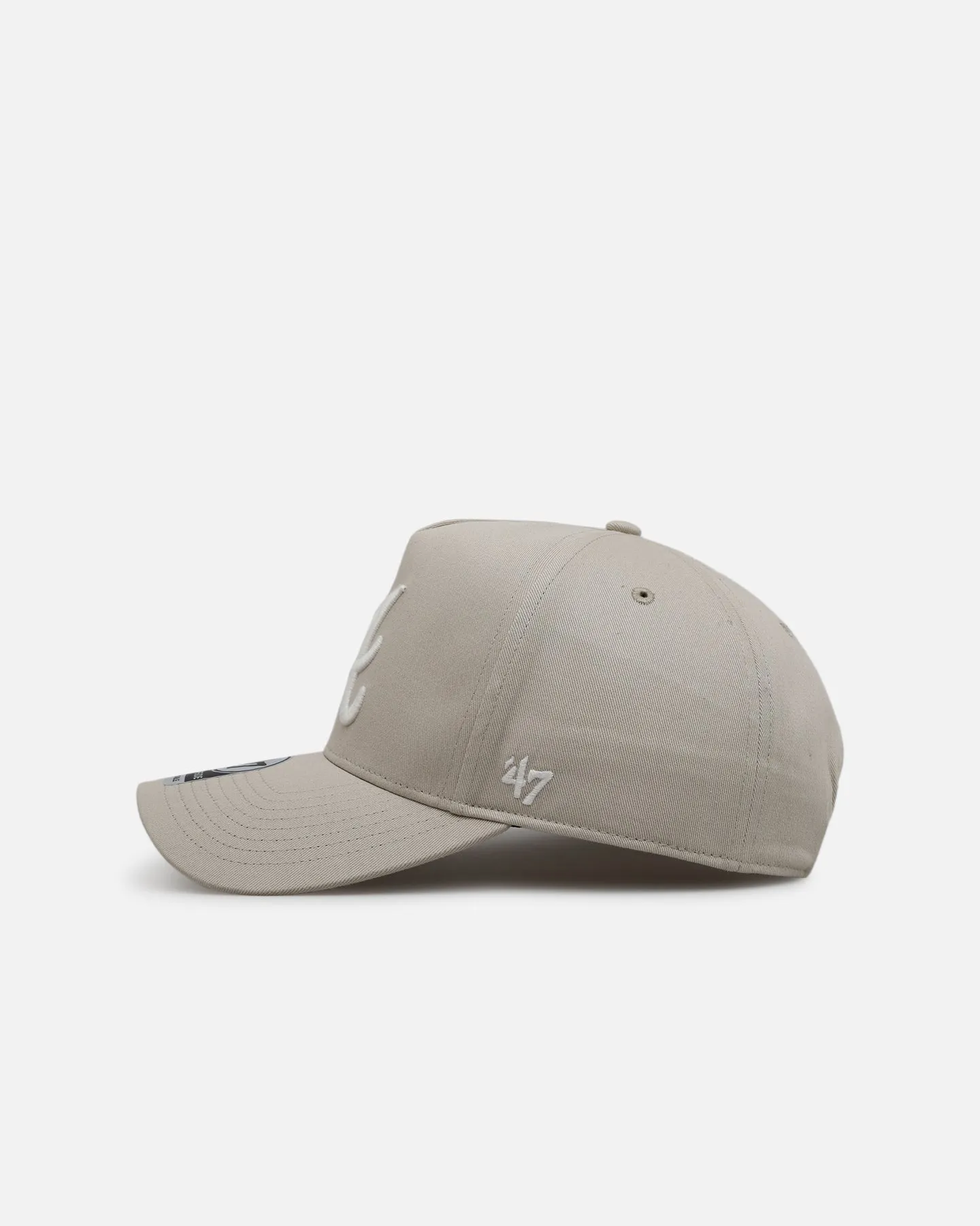 47 Brand Atlanta Braves 'Contemporary Basics' Offside DT Snapback Tan