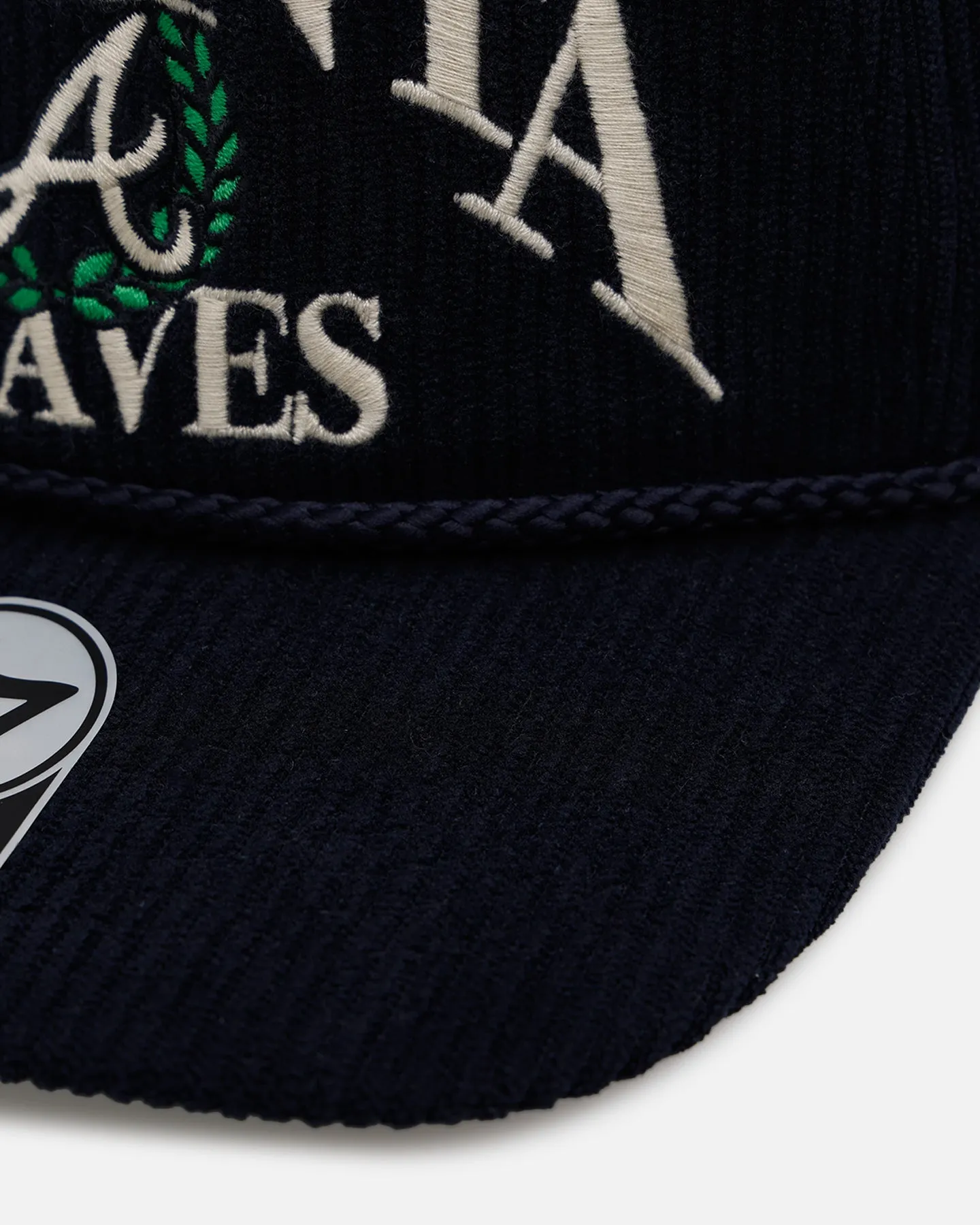 47 Brand Atlanta Braves 'Pitchout' 47 Hitch Corduroy Snapback Navy