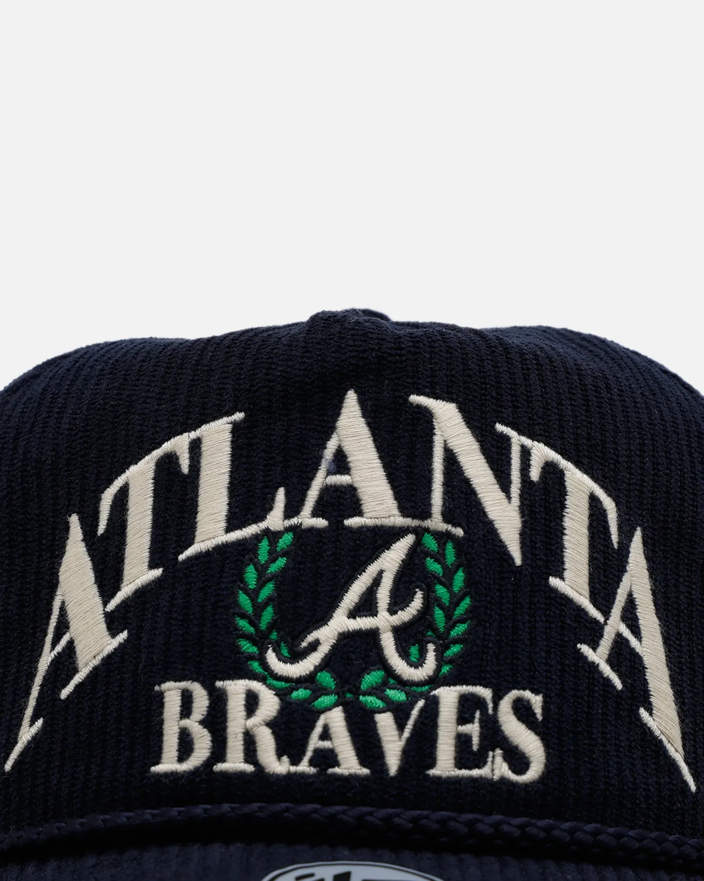 47 Brand Atlanta Braves 'Pitchout' 47 Hitch Corduroy Snapback Navy