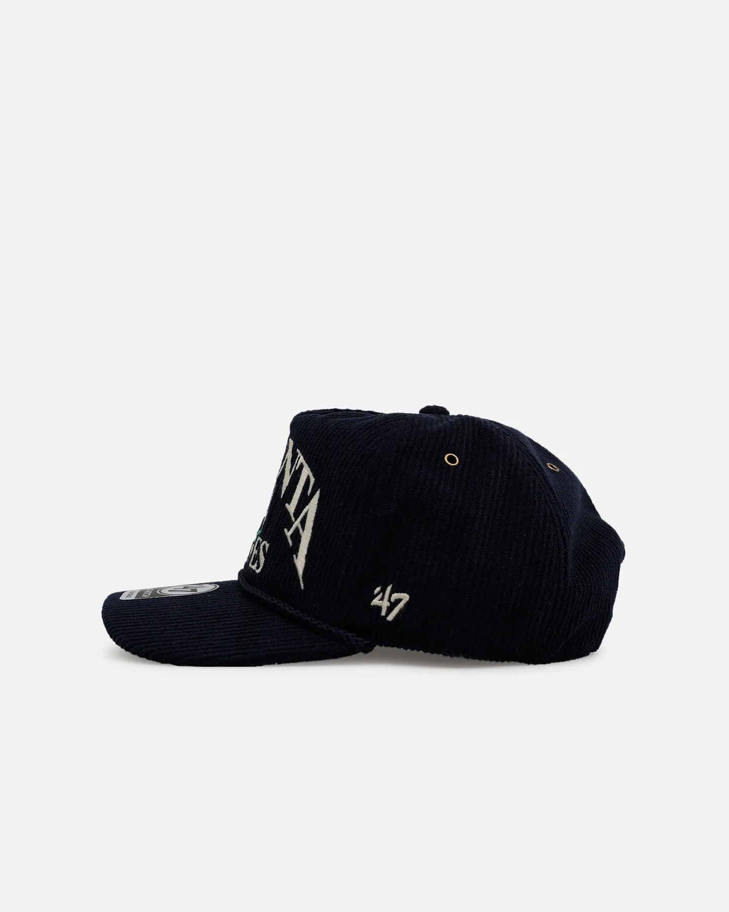47 Brand Atlanta Braves 'Pitchout' 47 Hitch Corduroy Snapback Navy
