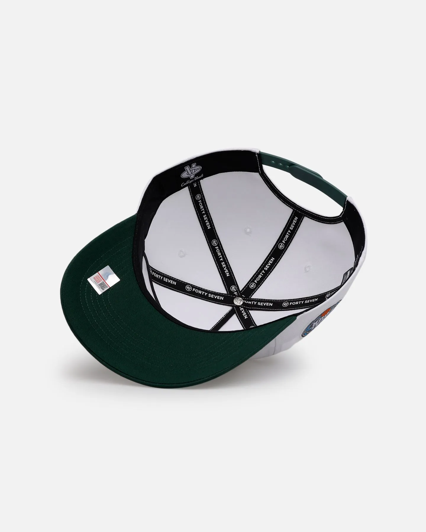 47 Brand Baylor 2021 'March Madness' Hitch Snapback White/Green