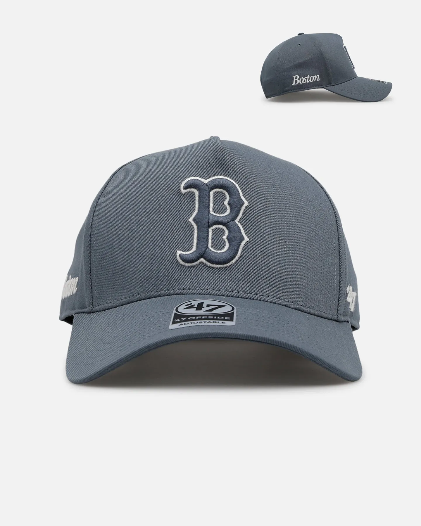 47 Brand Boston Red Sox 'Contemporary Basics' Offside DT Snapback Dark Grey