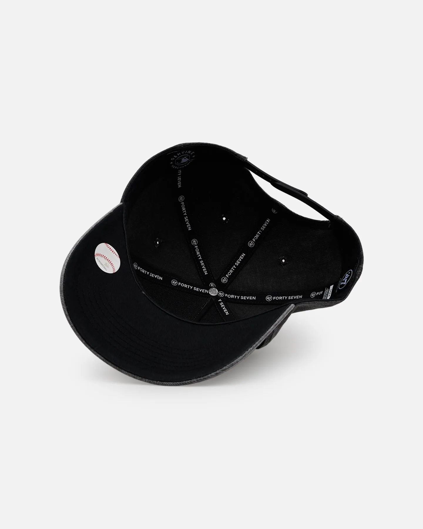 47 Brand Boston Red Sox 'Washed Black' Offside DT Snapback Washed Black