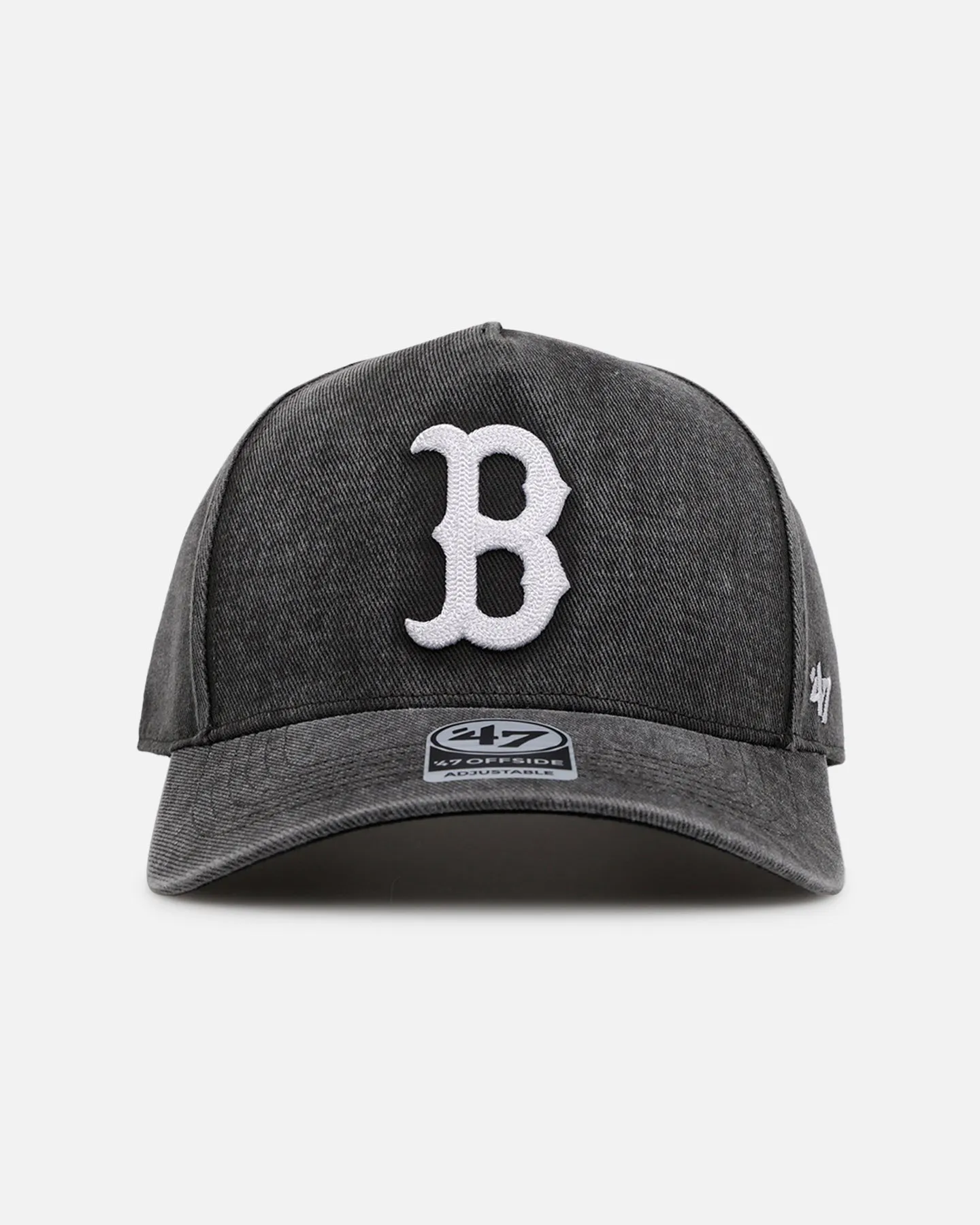 47 Brand Boston Red Sox 'Washed Black' Offside DT Snapback Washed Black