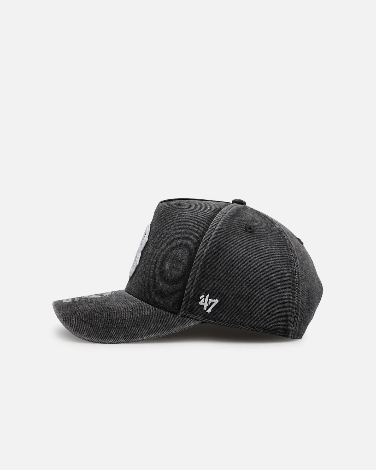 47 Brand Boston Red Sox 'Washed Black' Offside DT Snapback Washed Black