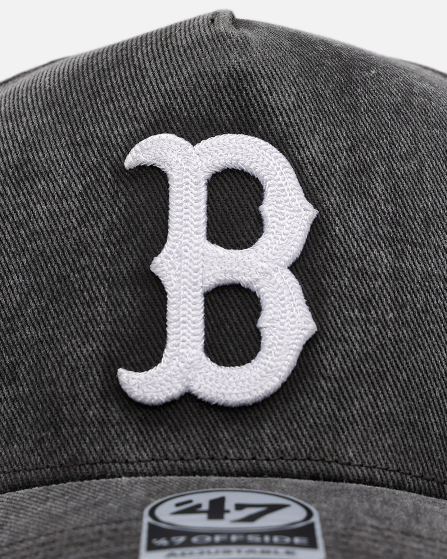 47 Brand Boston Red Sox 'Washed Black' Offside DT Snapback Washed Black