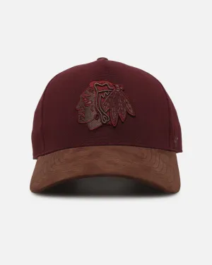 47 Brand Chicago Blackhawks 'Cherry Pie' Offside DT Snapback Dark Maroon
