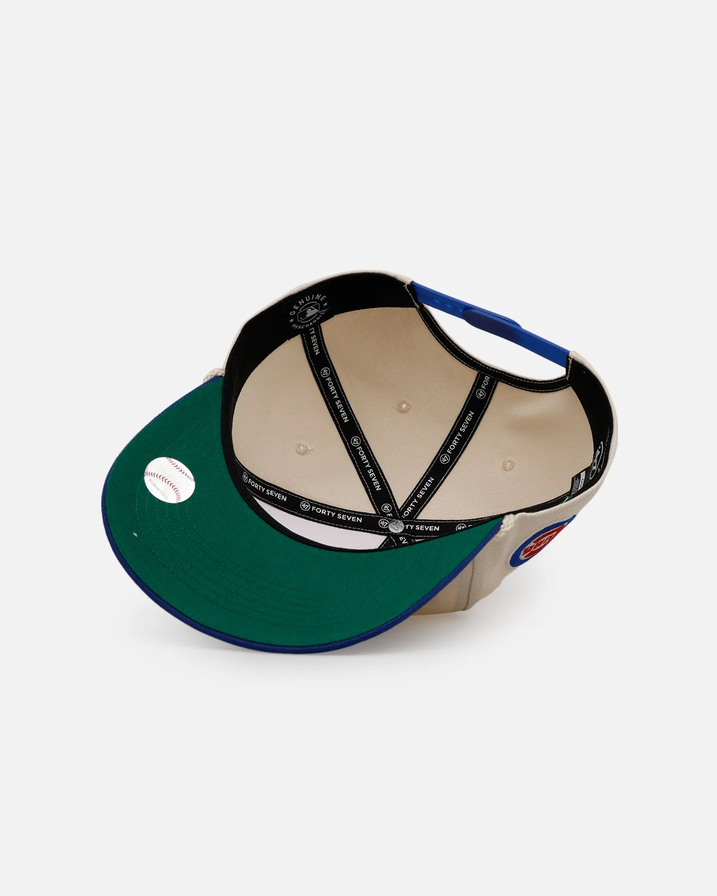47 Brand Chicago Cubs 'MLB Opening Day' Script Hitch Snapback Natural