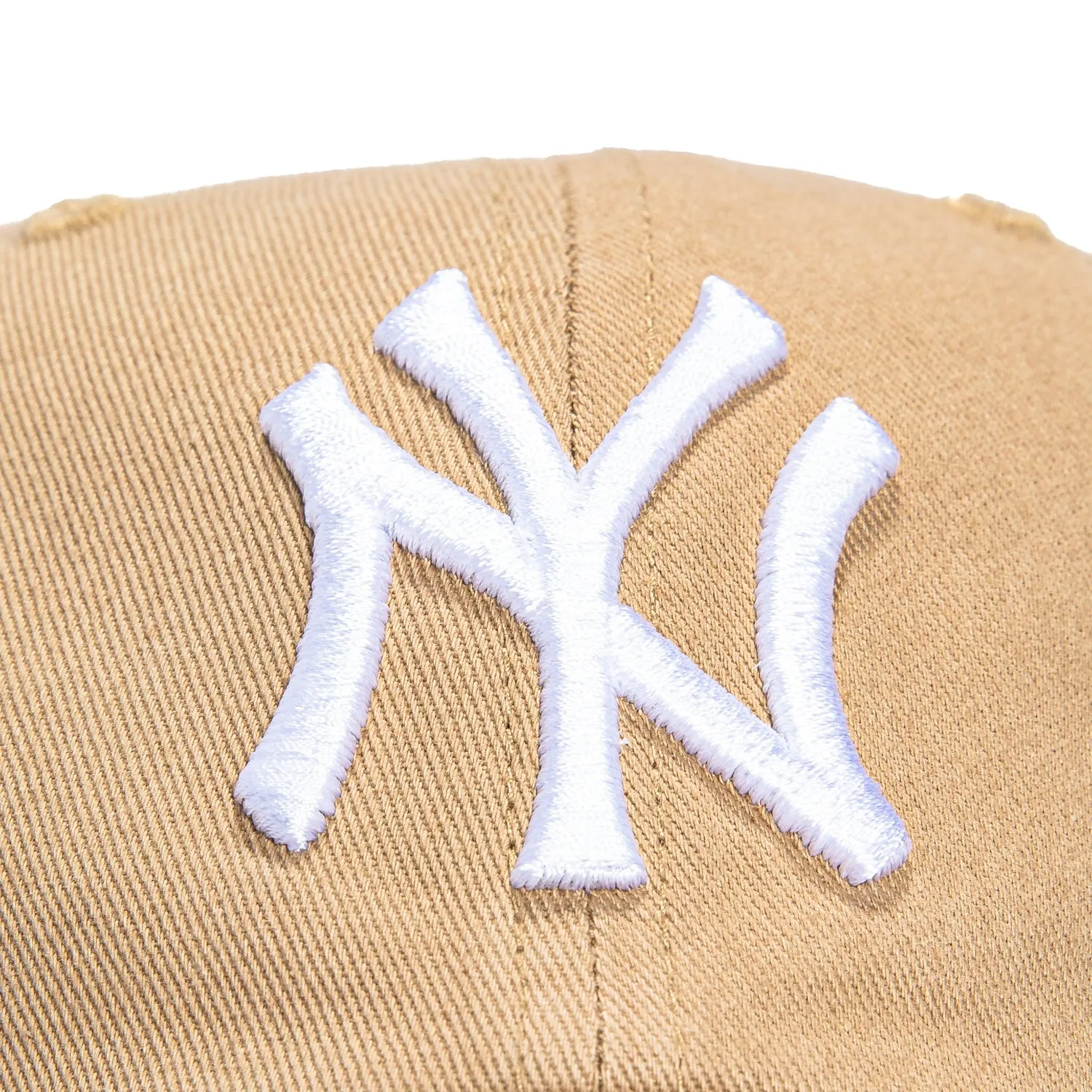 47 Brand Cleanup New York Yankees Adjustable Hat - Khaki. White