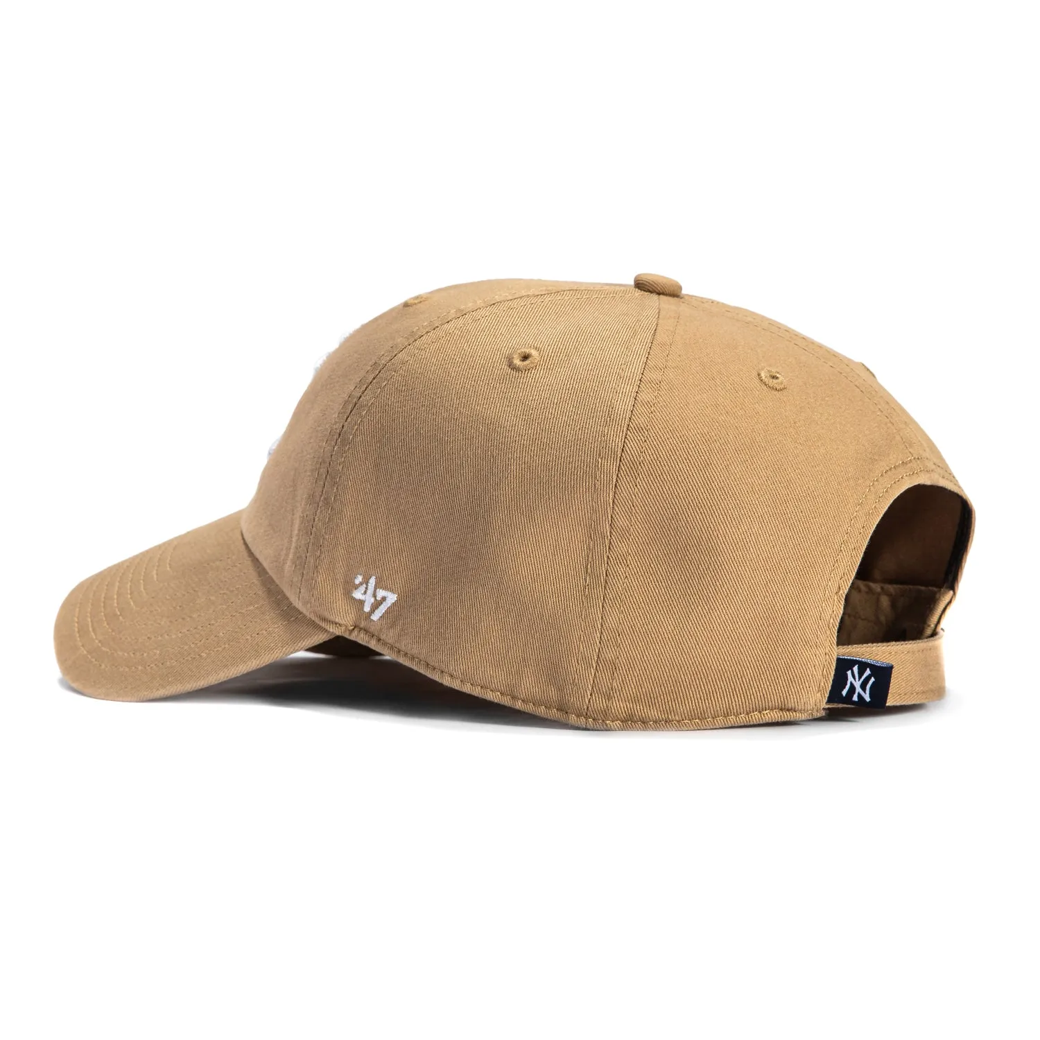 47 Brand Cleanup New York Yankees Adjustable Hat - Khaki. White