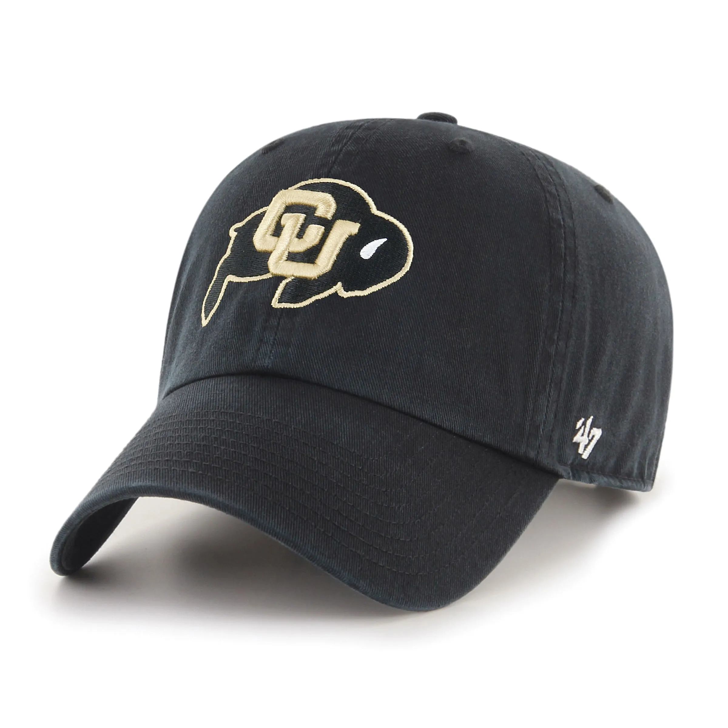 47 Brand Colorado Buffaloes Clean up Adjustable Hat - Black