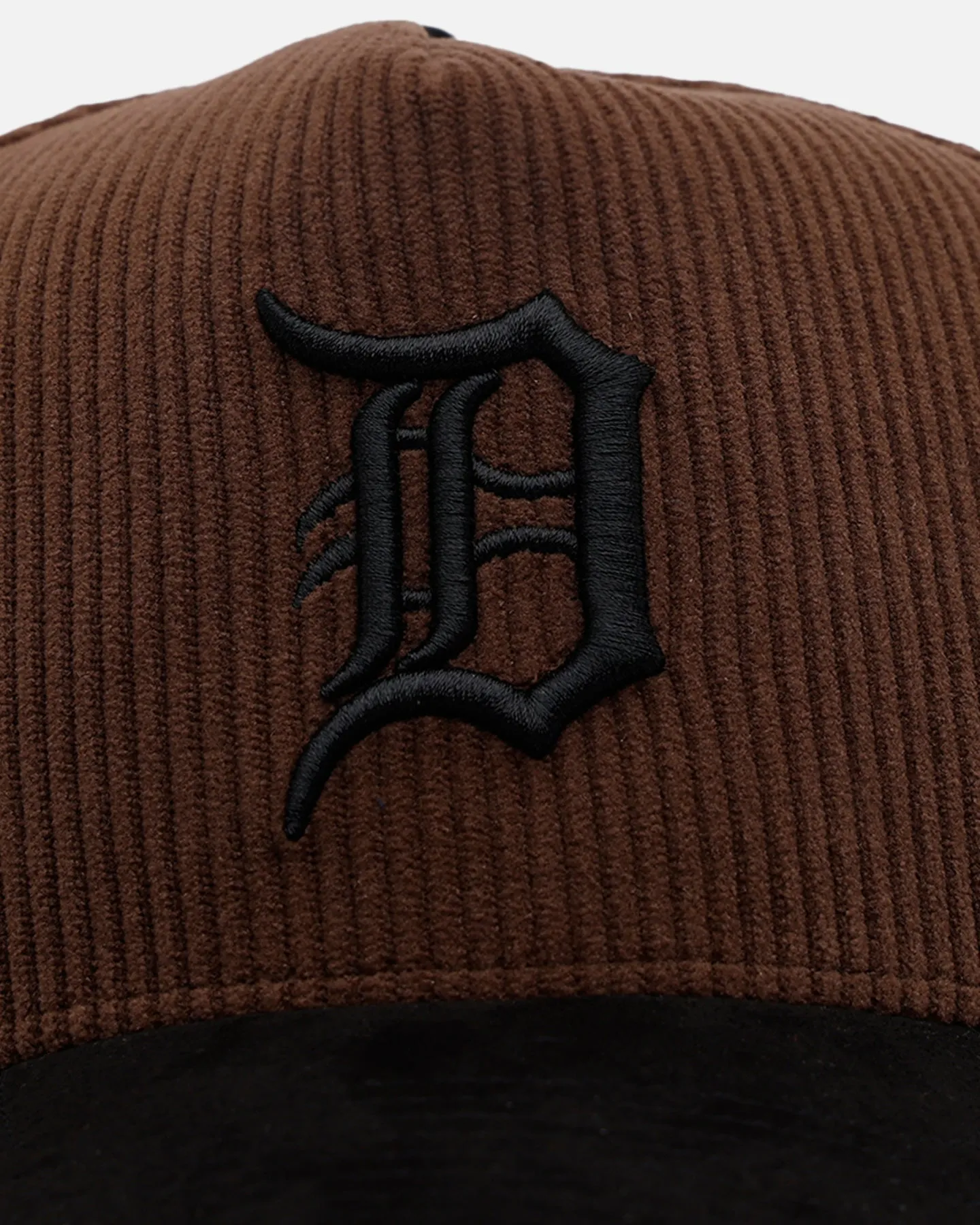 47 Brand Detroit Tigers 'Barren' Offside DT Corduroy Snapback Brown/Black