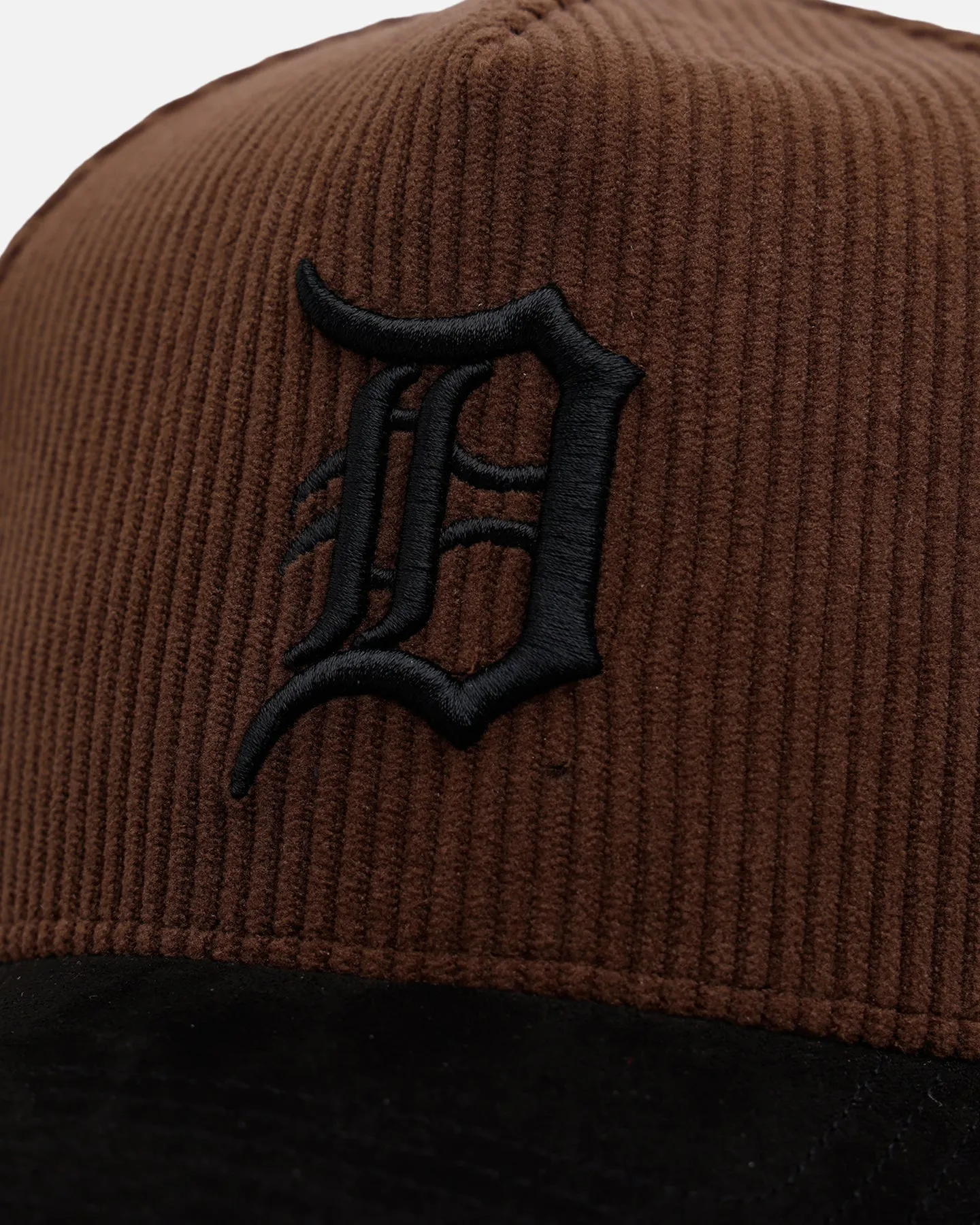 47 Brand Detroit Tigers 'Barren' Offside DT Corduroy Snapback Brown/Black