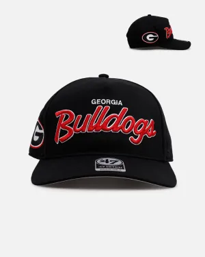 47 Brand Georgia Bulldogs 'Black Dome Script' 47 Hitch Snapback Black