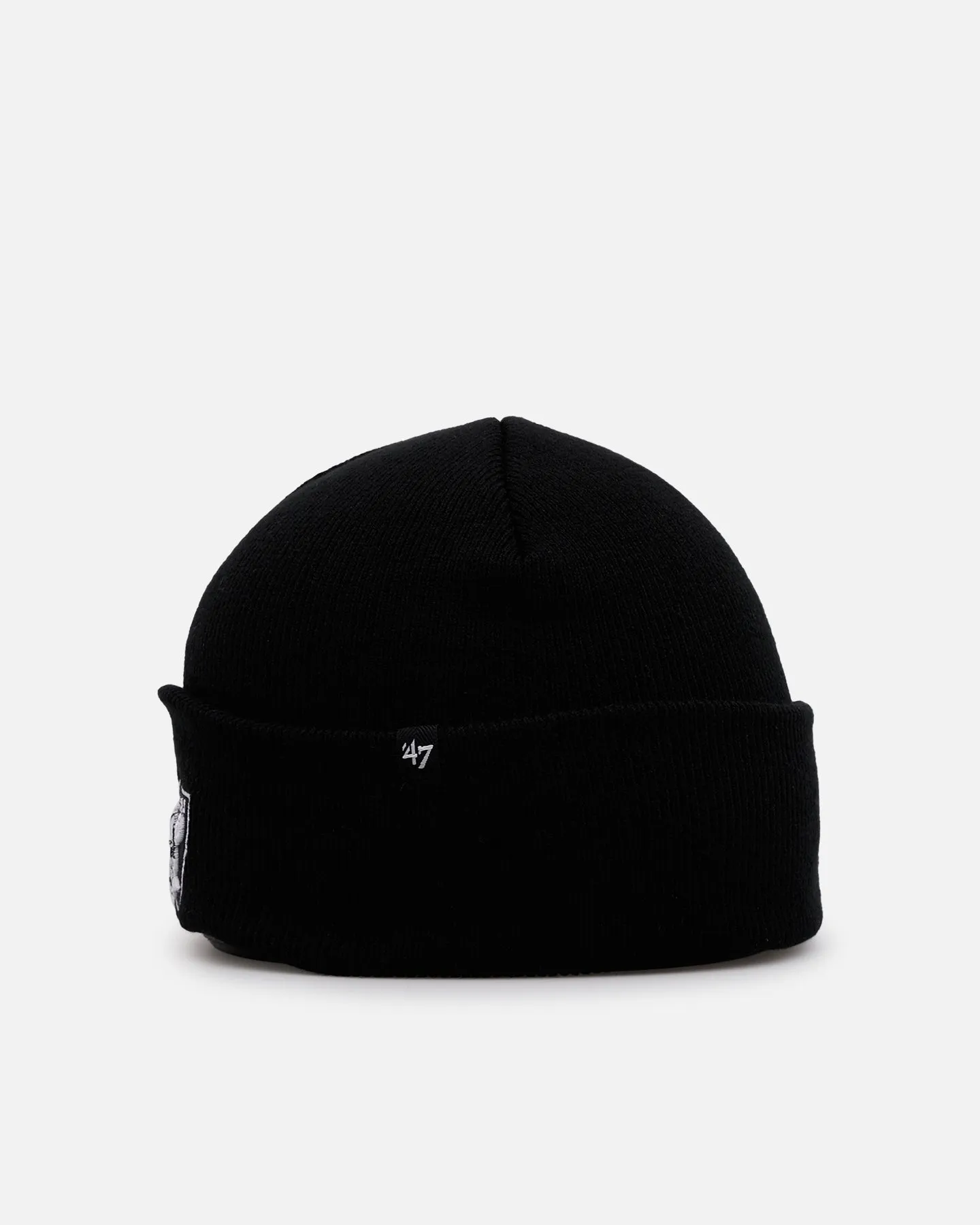 47 Brand Las Vegas Raiders Haymaker Cuff Knit Beanie Black/White