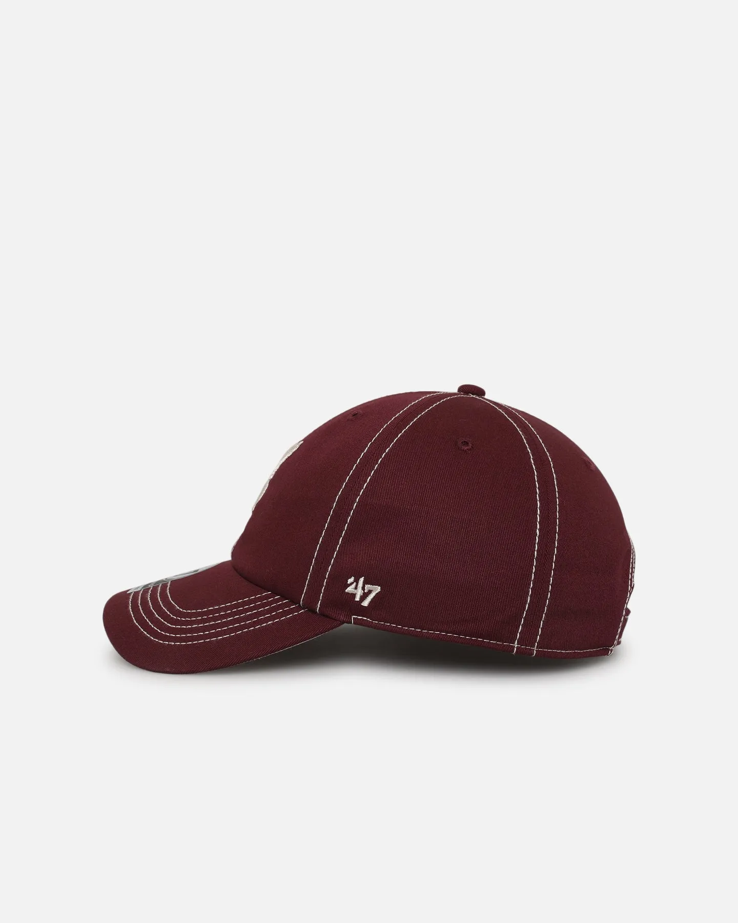 47 Brand Liverpool Football Club 47 Clean Up Strapback Dark Maroon