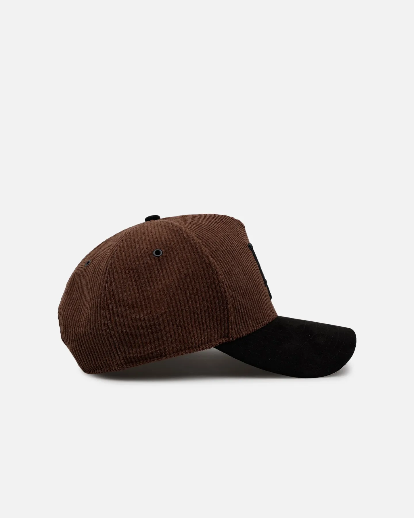 47 Brand Los Angeles Dodgers 'Barren' Offside DT Corduroy Snapback Brown/Black