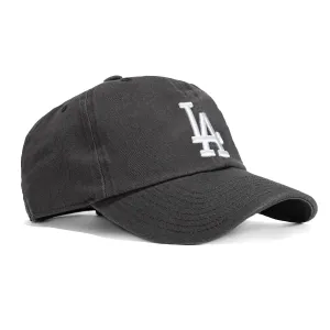 47 Brand Los Angeles Dodgers Cleanup Adjustable Hat - Charcoal. White