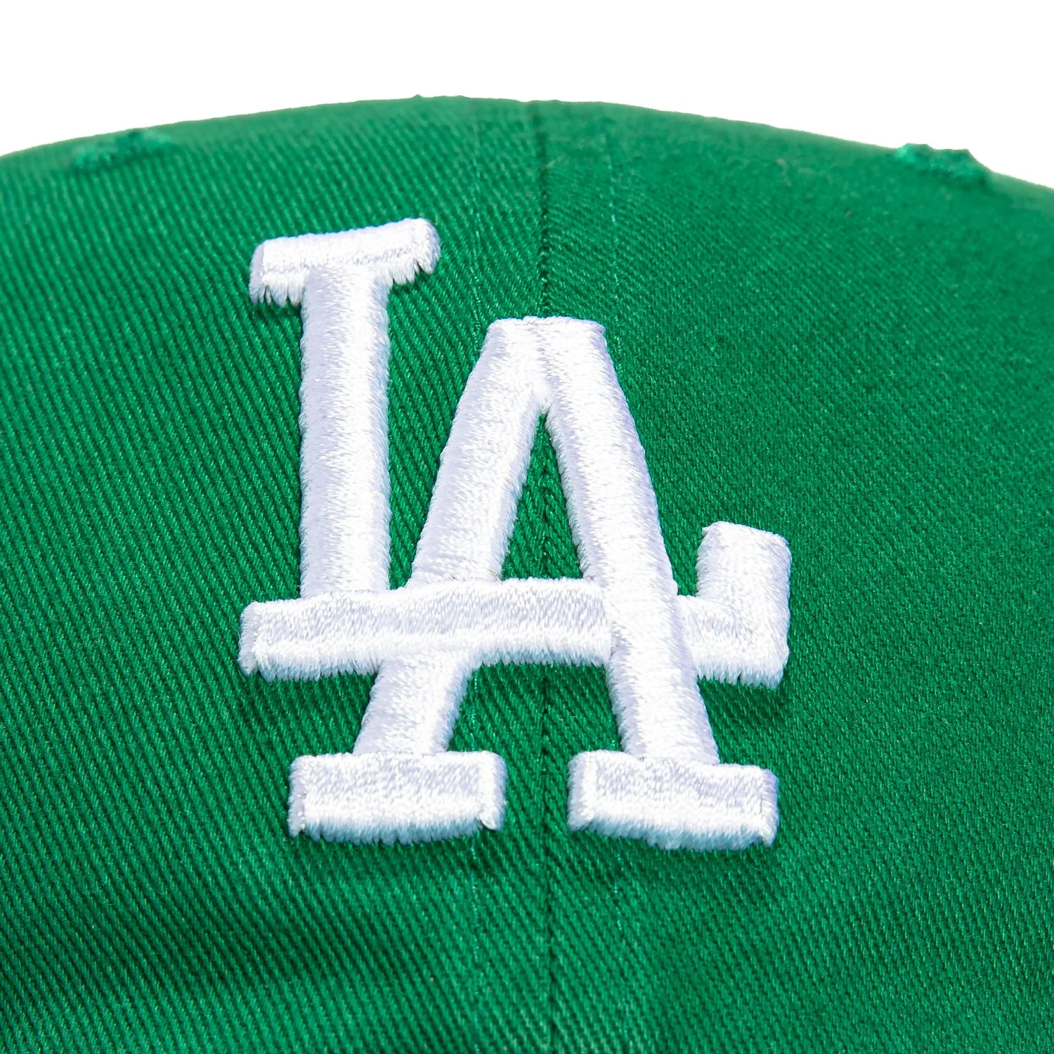 47 Brand Los Angeles Dodgers Cleanup Adjustable Hat - Kelly Green. White