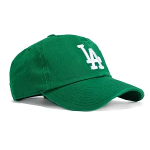 47 Brand Los Angeles Dodgers Cleanup Adjustable Hat - Kelly Green. White