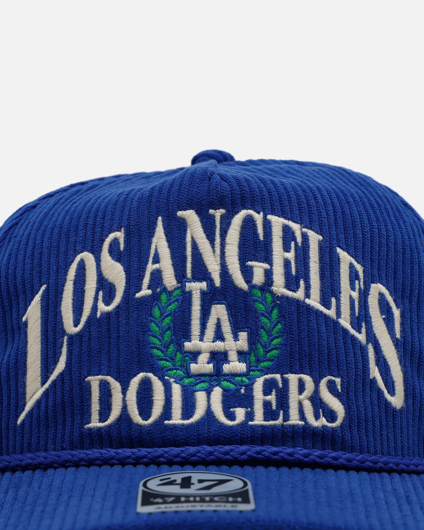 47 Brand Los Angeles Dodgers 'Pitchout' 47 Hitch Corduroy Snapback Blue