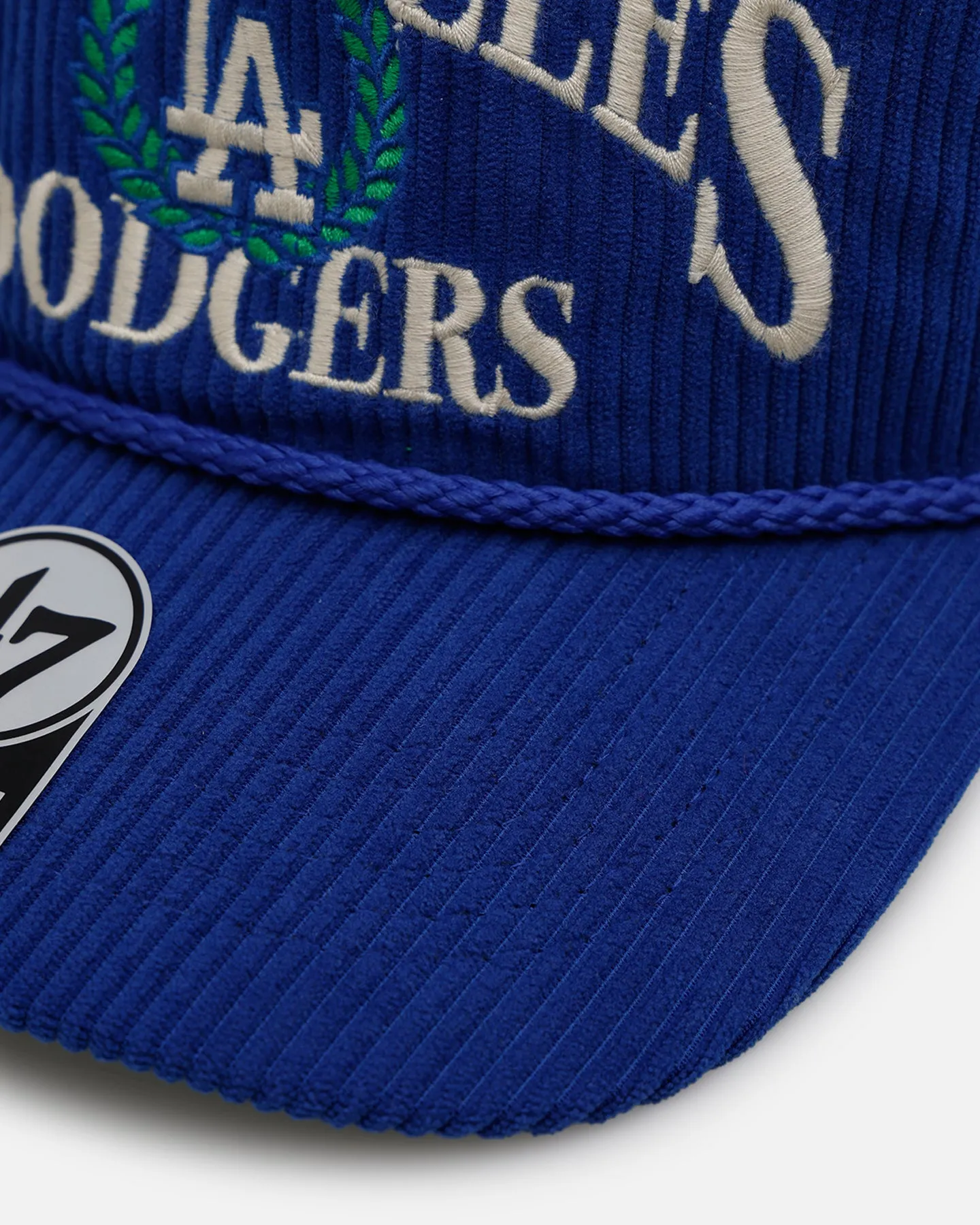 47 Brand Los Angeles Dodgers 'Pitchout' 47 Hitch Corduroy Snapback Blue