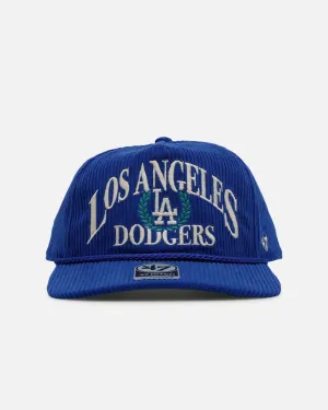47 Brand Los Angeles Dodgers 'Pitchout' 47 Hitch Corduroy Snapback Blue