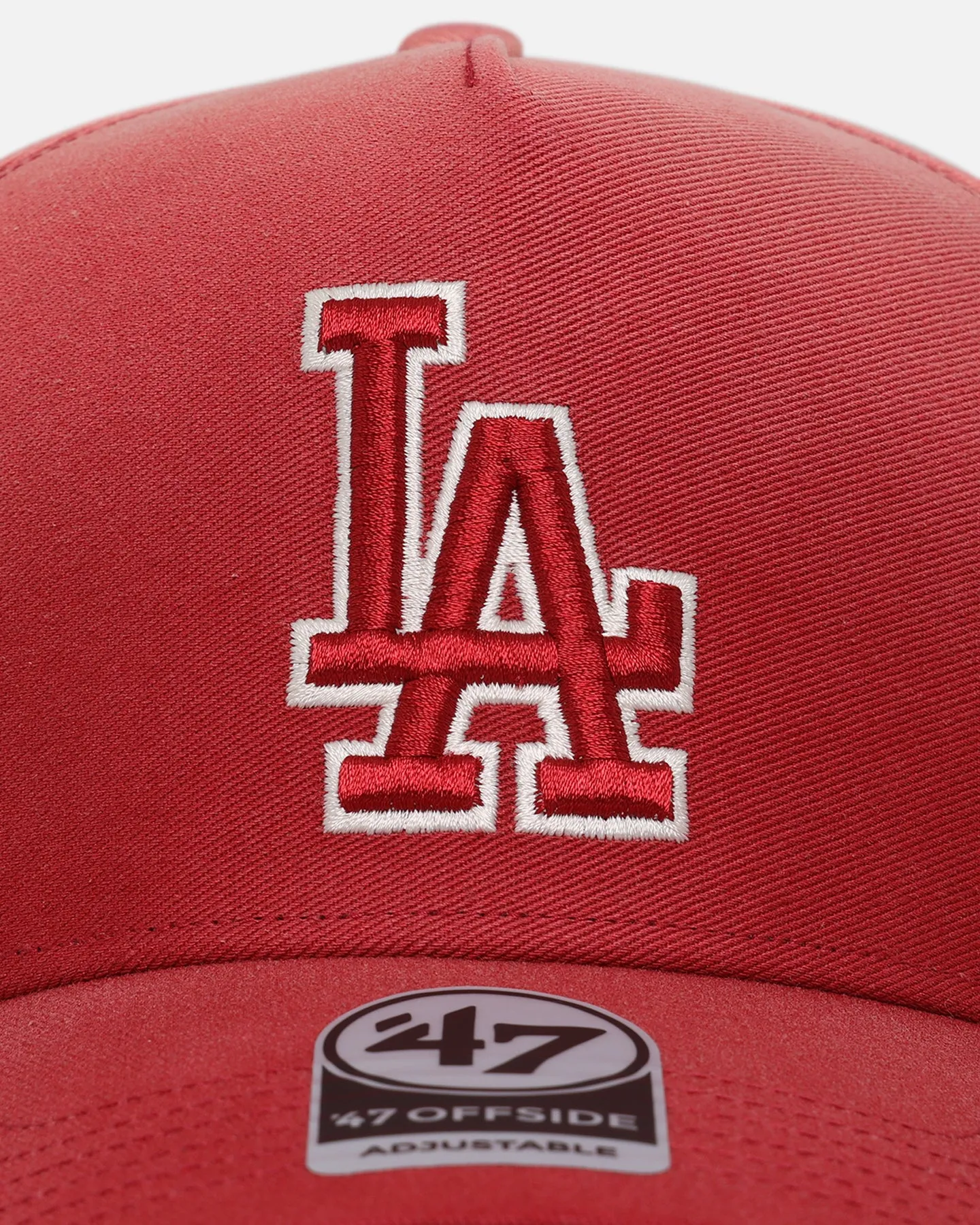 47 Brand Los Angeles Dodgers 'Sunbleach' 47 Offside Snapback Cayenne