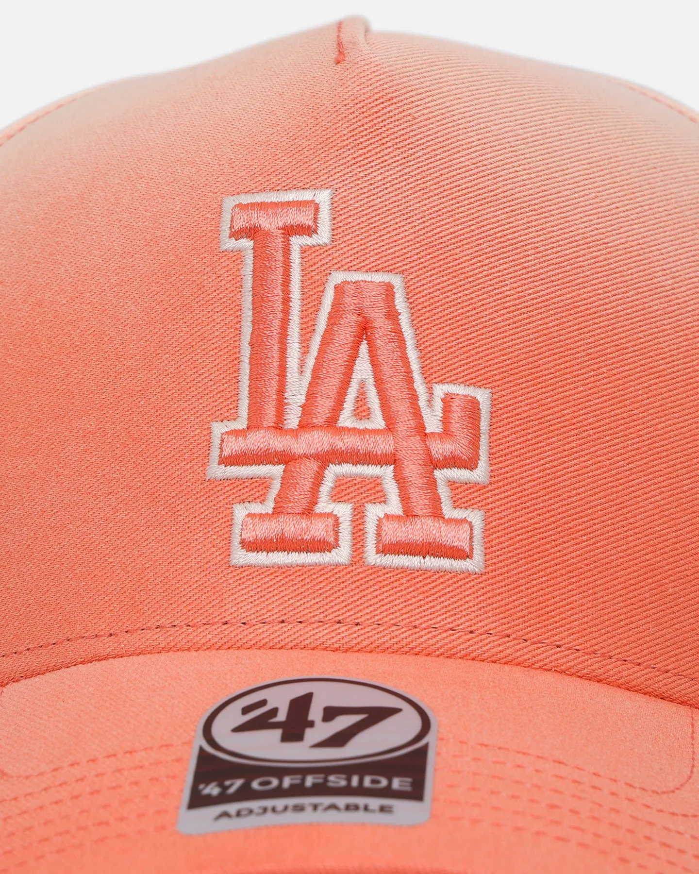 47 Brand Los Angeles Dodgers 'Sunbleach' 47 Offside Snapback Orange