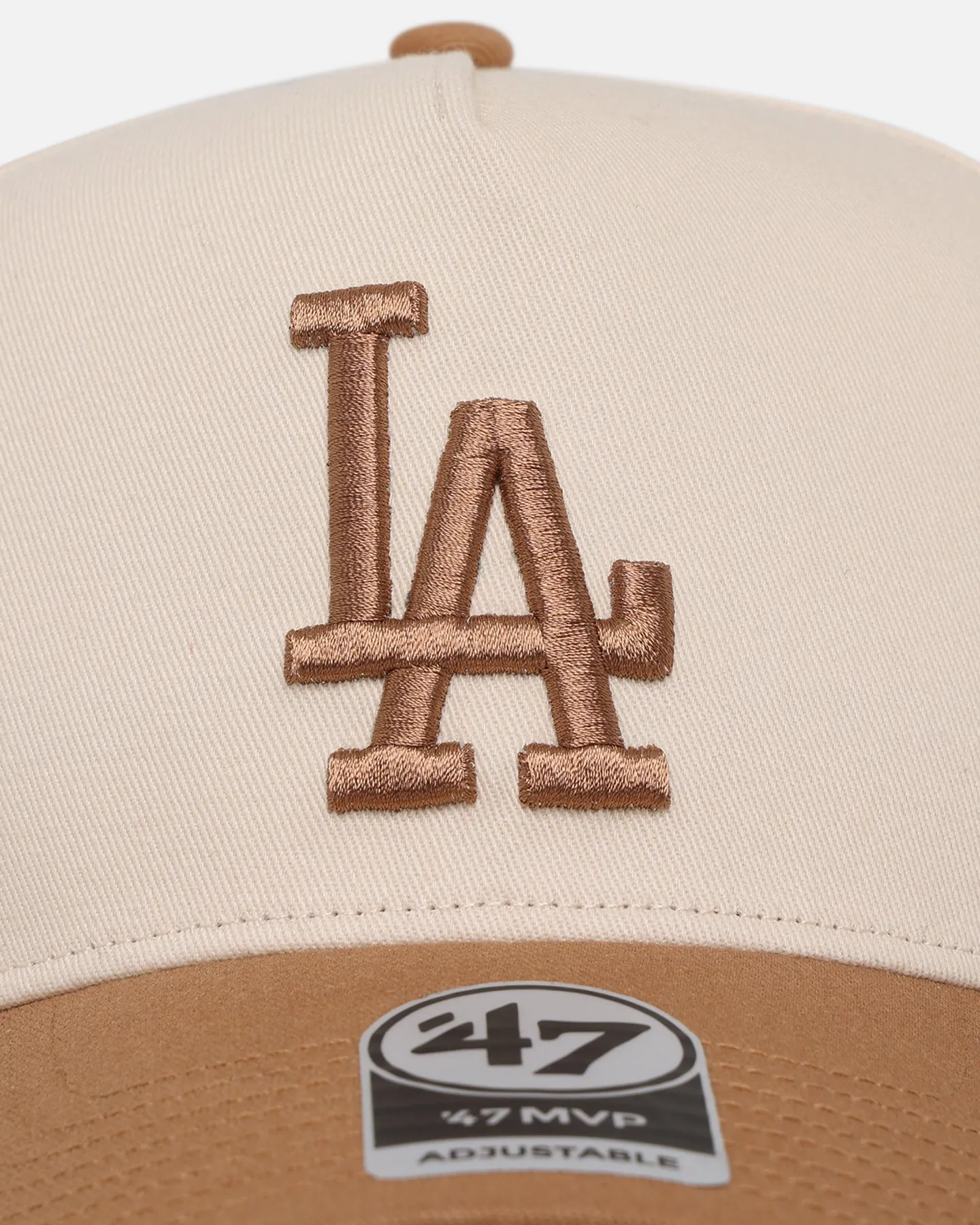 47 Brand Los Angeles Dodgers 'Two-Tone Dodgers' 47 MVP DT Snapback Camel