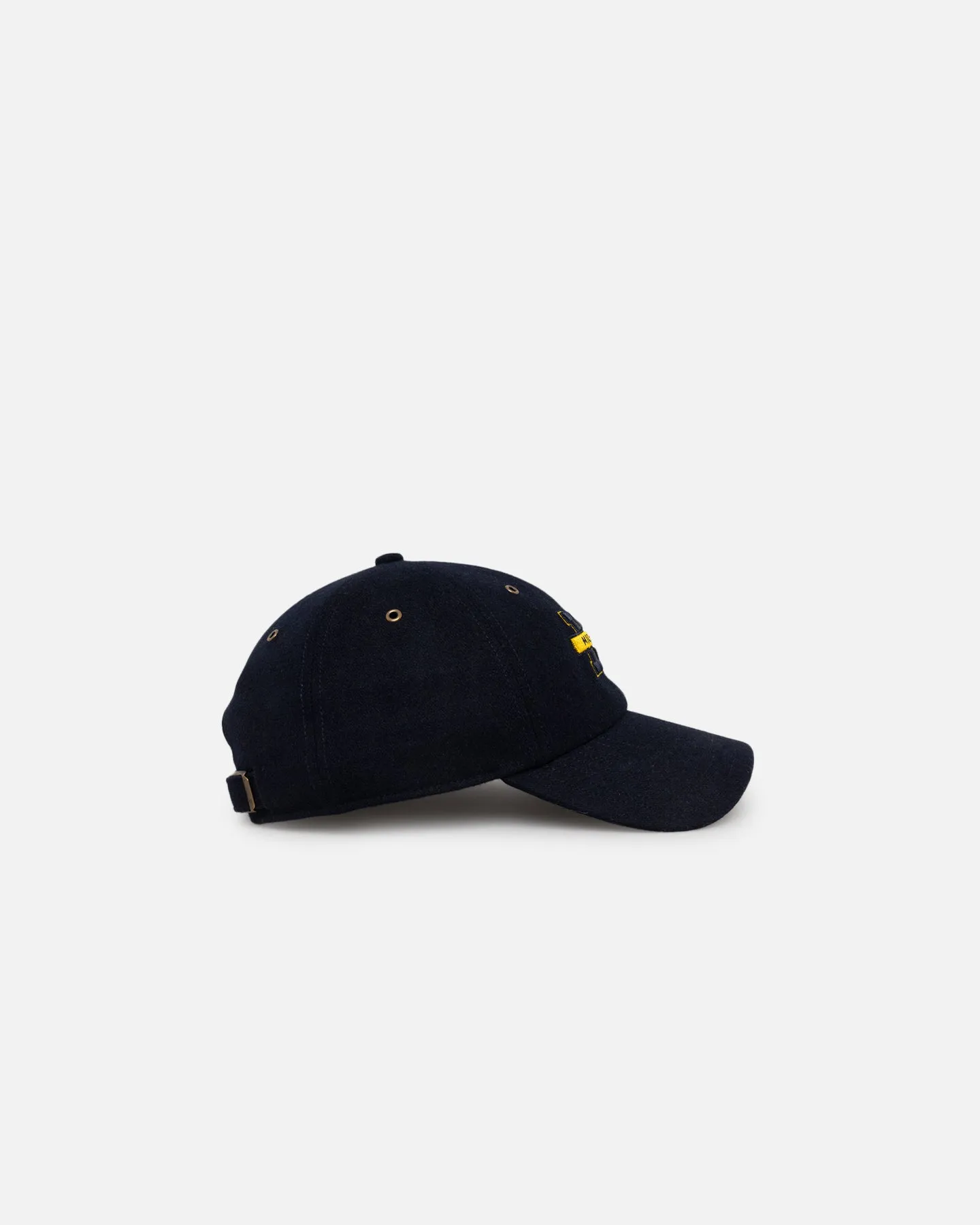 47 Brand Michigan Wolverines Wooly Clean Up Strapback Navy