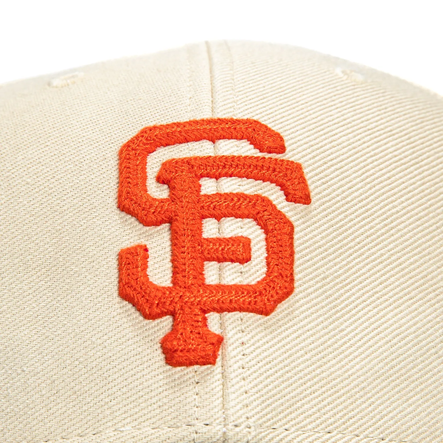 47 Brand MVP San Francisco Giants Adjustable Snapback Hat - Stone. Black
