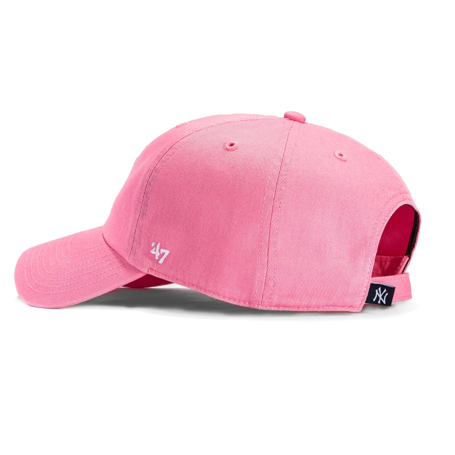 47 Brand New York Yankees Cleanup Adjustable Hat - Pink