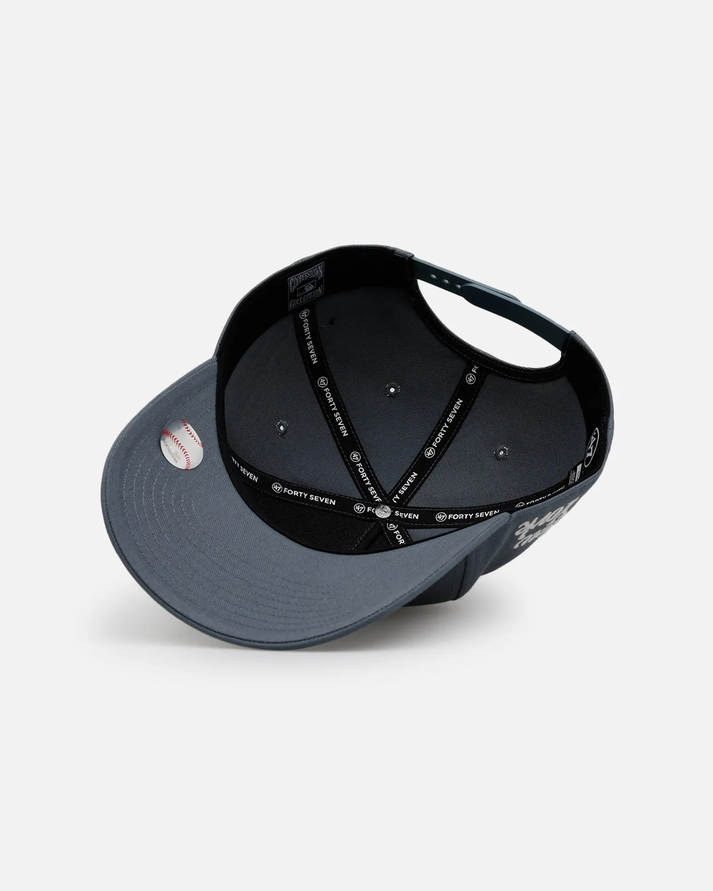 47 Brand New York Yankees 'Contemporary Basics' Offside DT Snapback Dark Grey