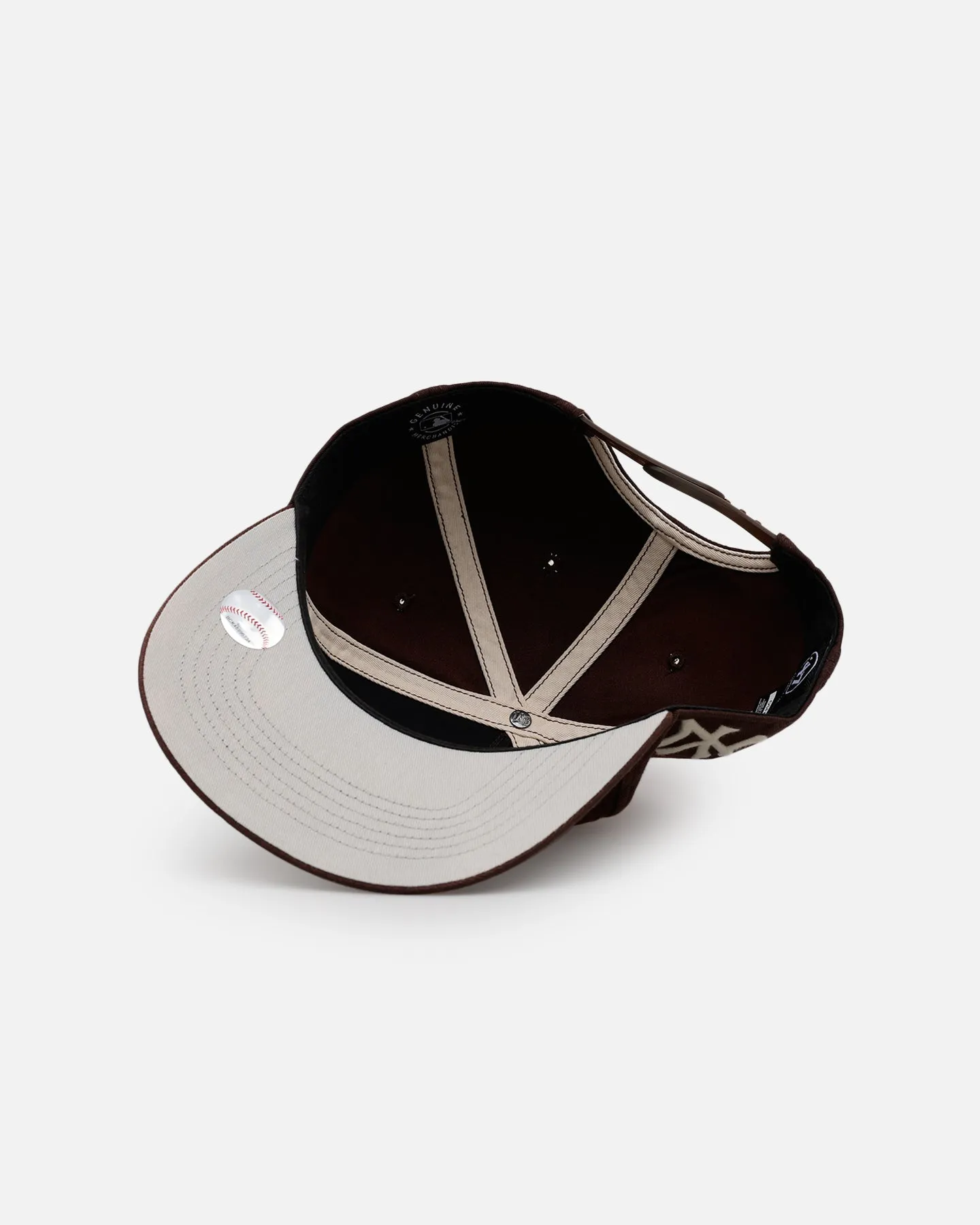 47 Brand New York Yankees 'Dusted' 47 Hitch Snapback Brown