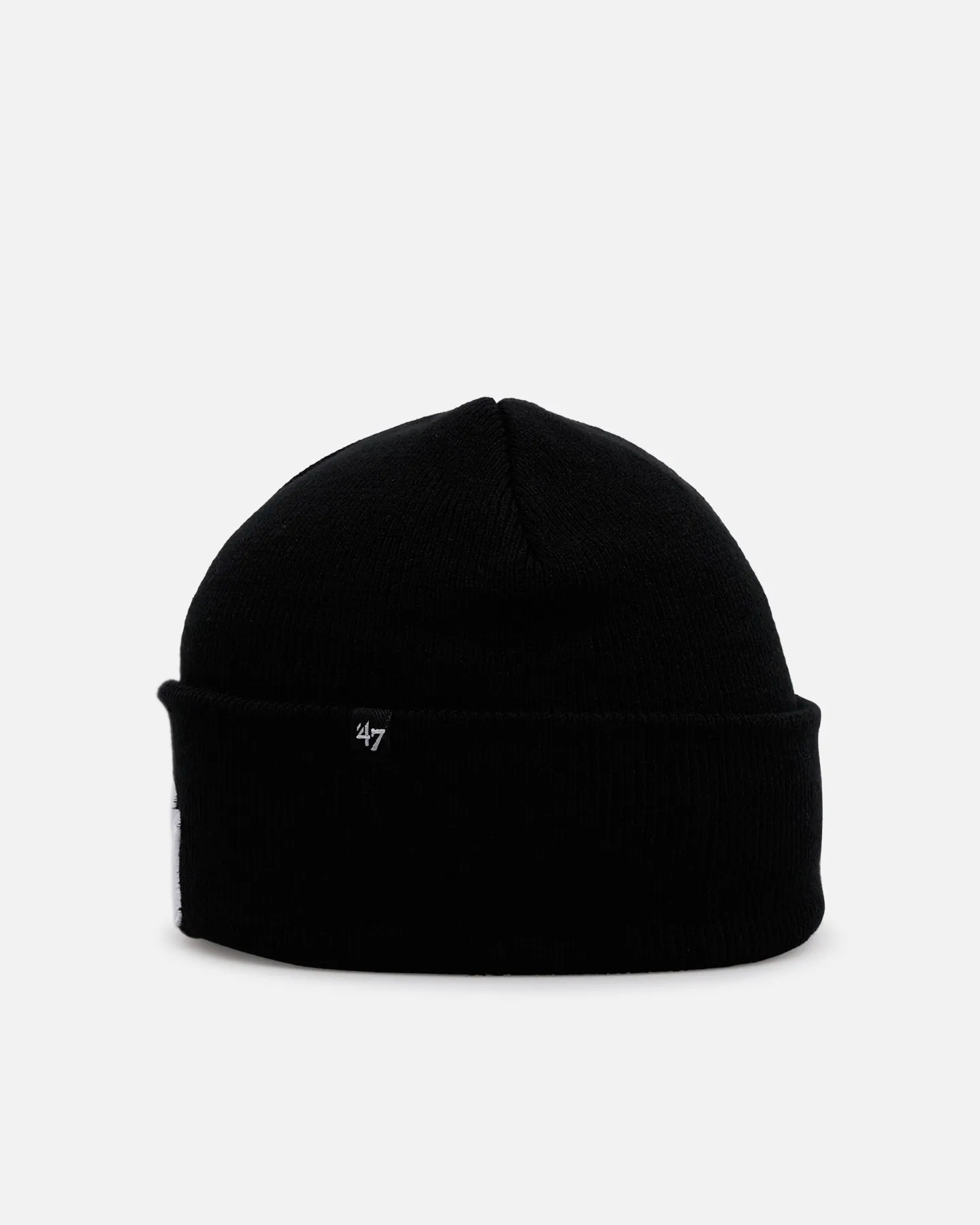 47 Brand New York Yankees Haymaker Cuff Knit Beanie Black/White