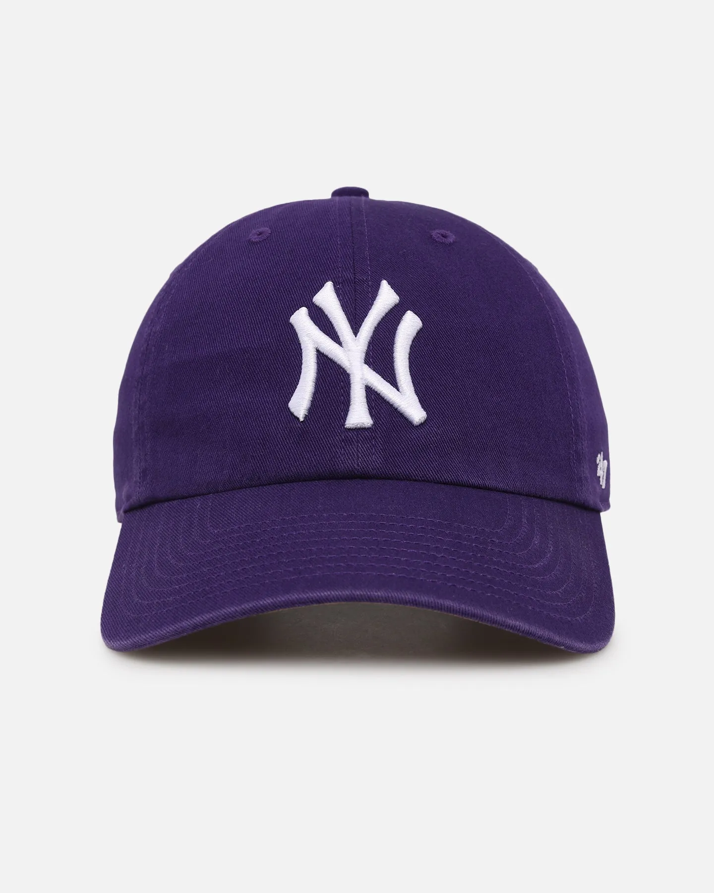 47 Brand New York Yankees 'Yankees Colour Wheel' 47 Clean Up Strapback Purple