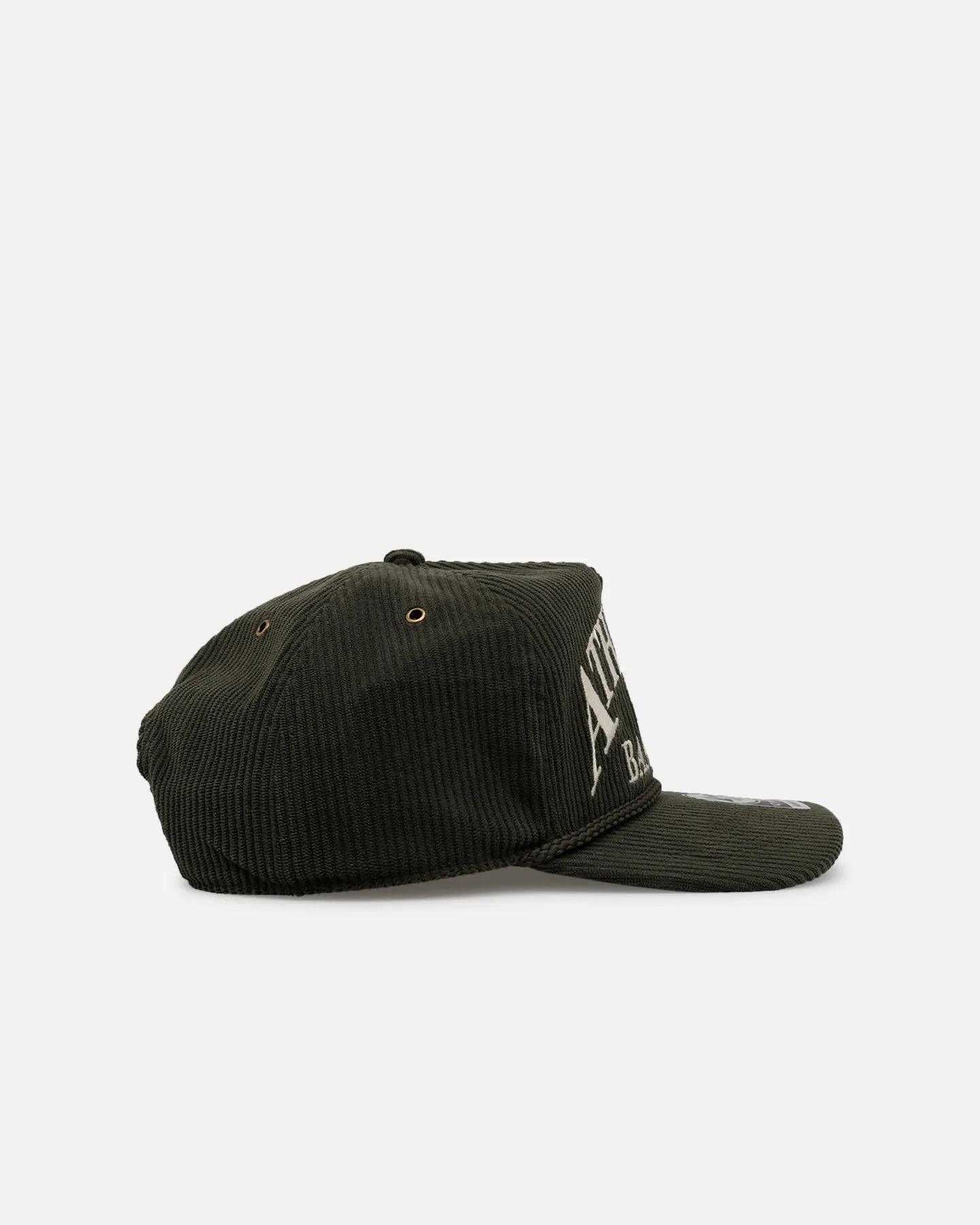47 Brand Oakland Athletics 'Pitchout' 47 Hitch Corduroy Snapback Green