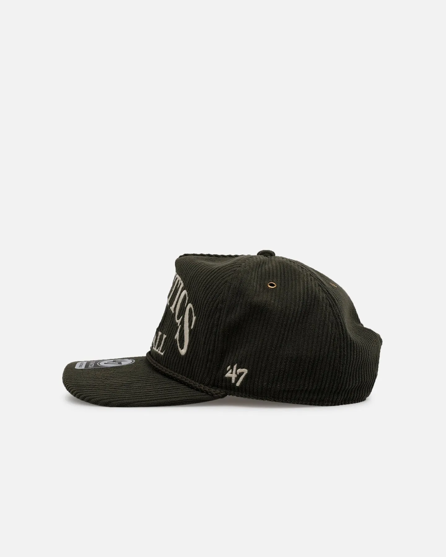 47 Brand Oakland Athletics 'Pitchout' 47 Hitch Corduroy Snapback Green