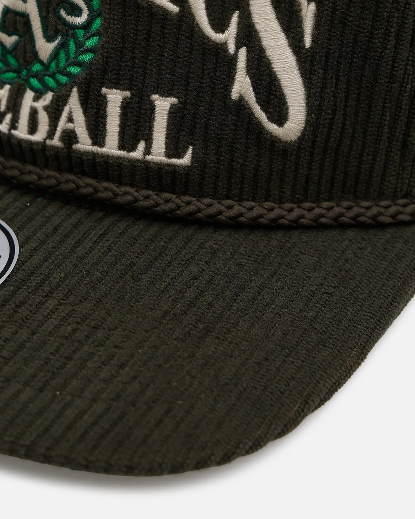 47 Brand Oakland Athletics 'Pitchout' 47 Hitch Corduroy Snapback Green