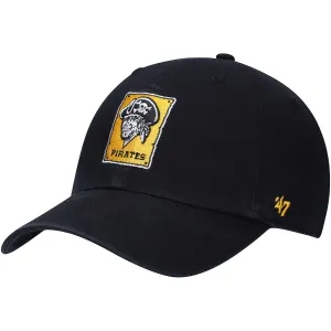 47 Brand Pittsburgh Pirates 1967 Cleanup Adjustable Hat - Black