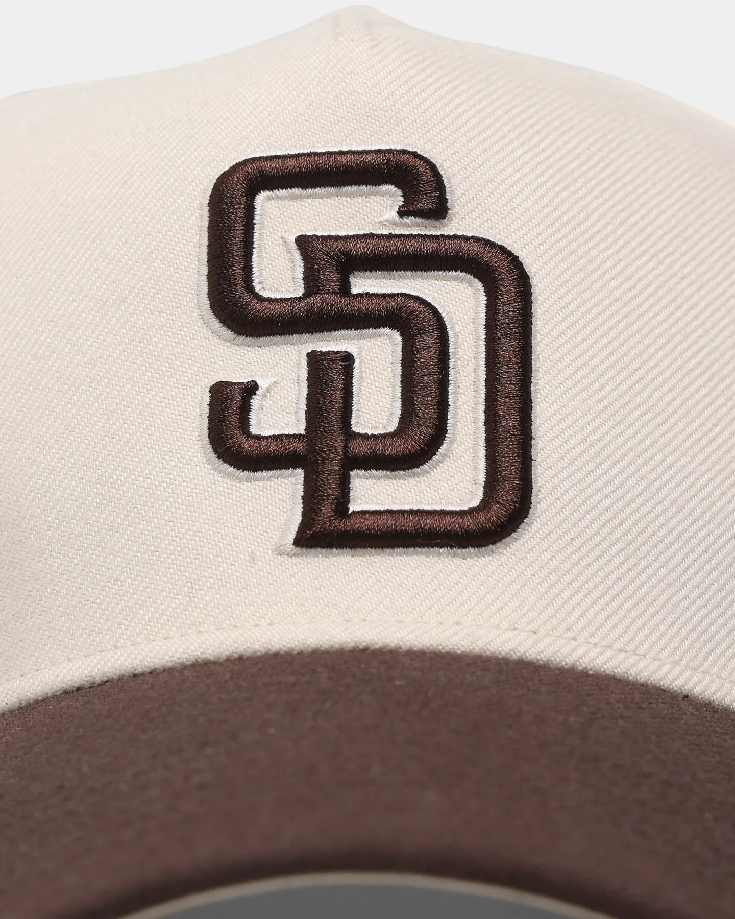 47 Brand San Diego Padres 'Cookies & Cream' Replica MVP DT Snapback Natural/Brown