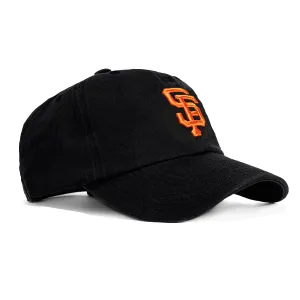 47 Brand San Francisco Giants Game Cleanup Adjustable Hat - Black. Orange