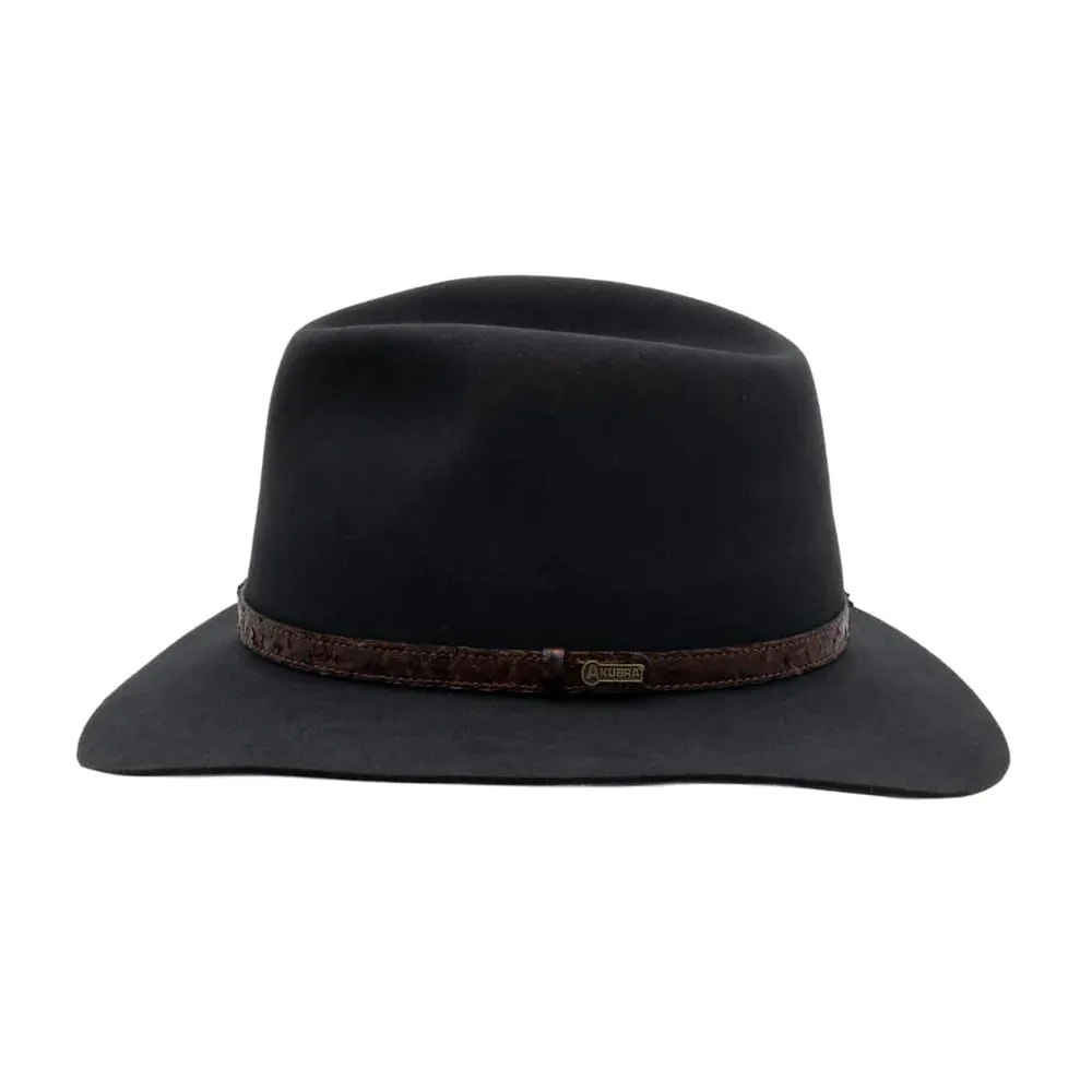 Akubra Banjo Paterson Hat - Graphite Grey